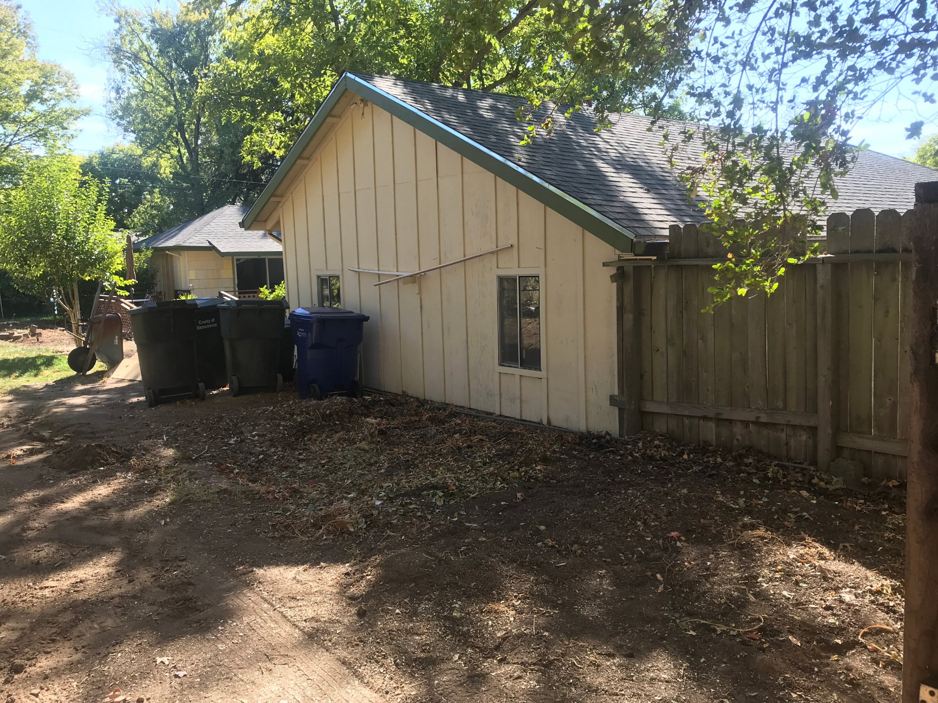 Yard Debris & Brush Haul after Long's Trash Hauling